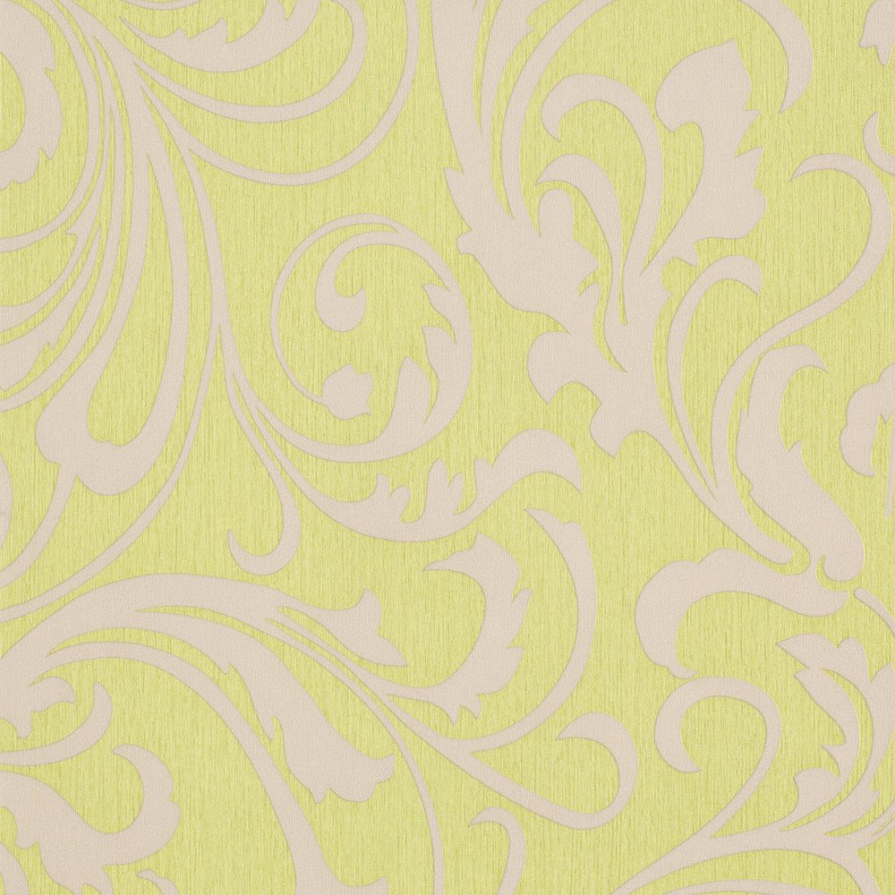 Mustard Yellow/grey Floral Wallpaper For Walls - Wallpaper , HD Wallpaper & Backgrounds