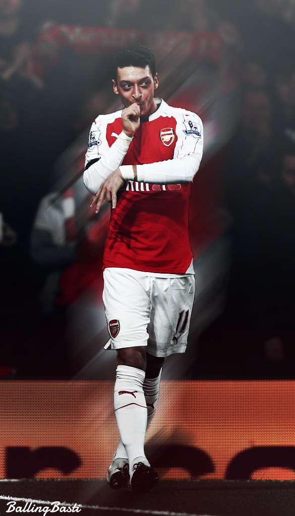 Ozil Wallpaper - Arsenal Ozil Wallpaper Iphone , HD Wallpaper & Backgrounds