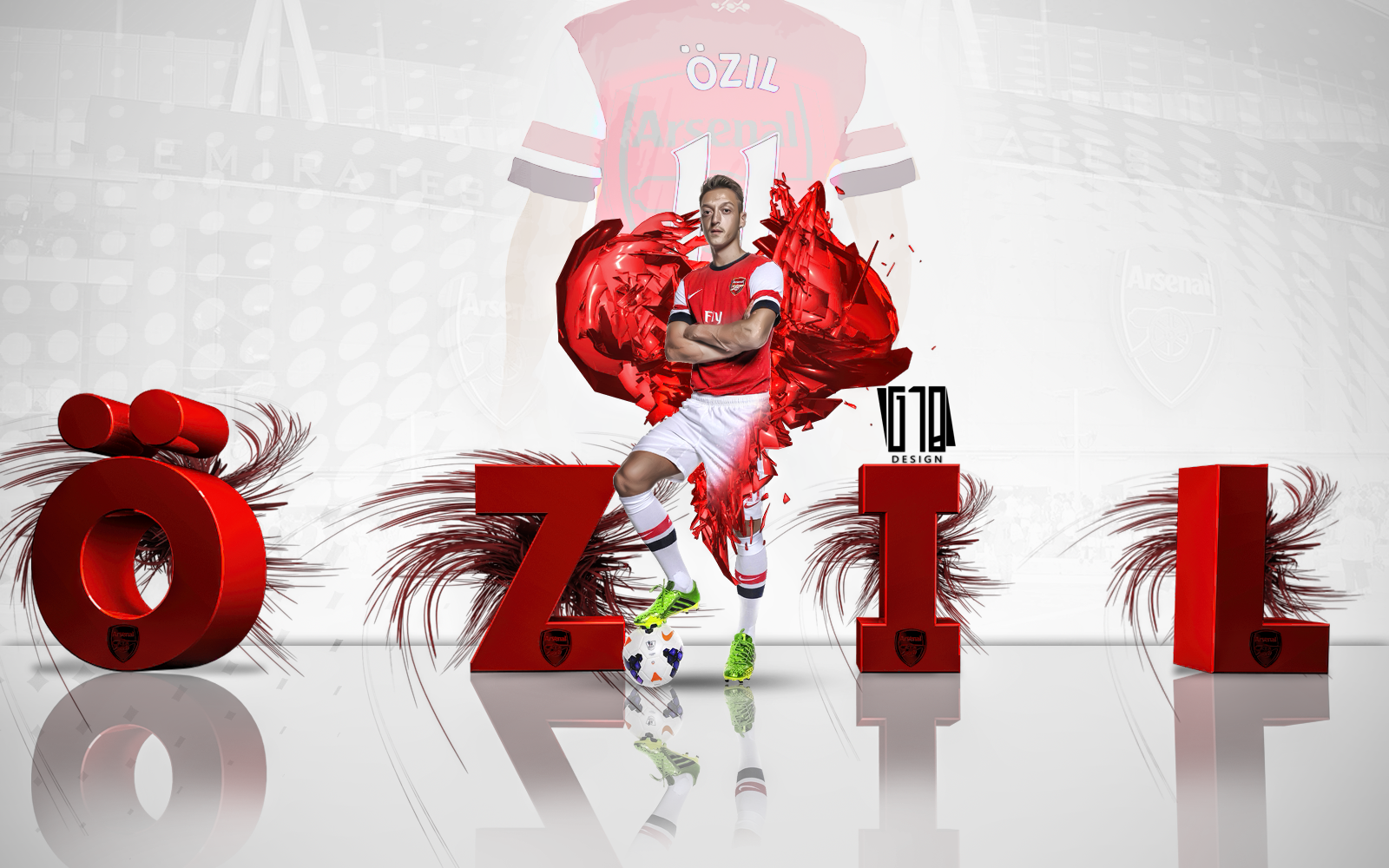 Mesut Ozil Wallpaper High Definition - Wallpaper , HD Wallpaper & Backgrounds