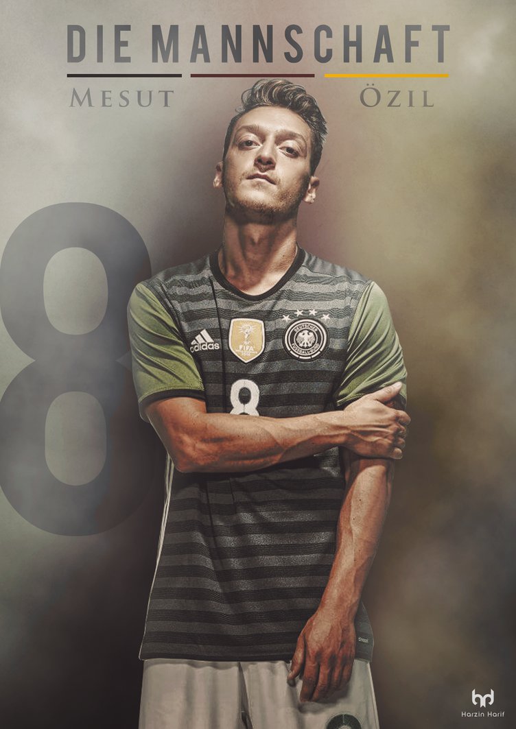 Ozil - Mesut Ozil Wallpaper Germany , HD Wallpaper & Backgrounds