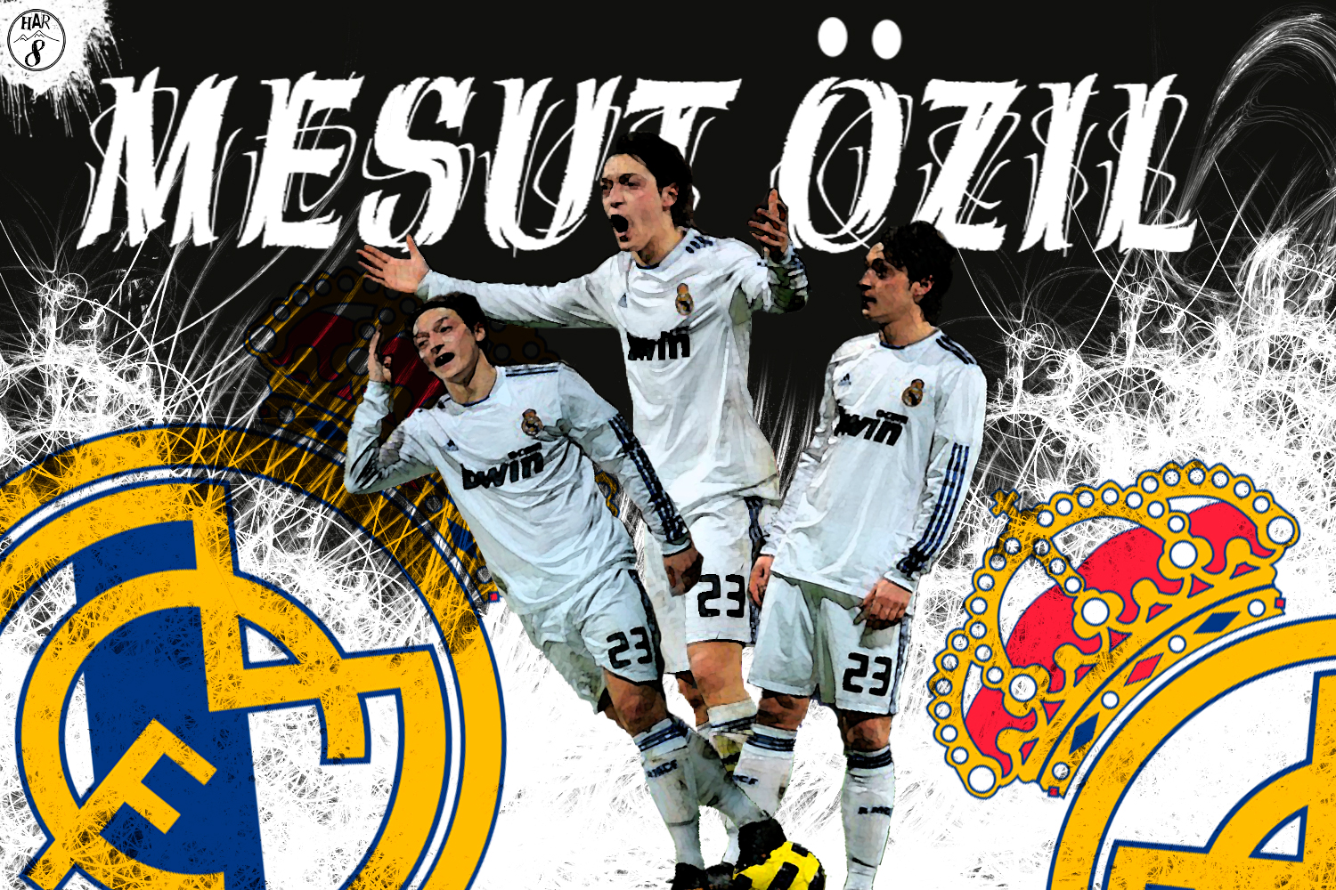 Ozil Wallpaper - Real Madrid , HD Wallpaper & Backgrounds