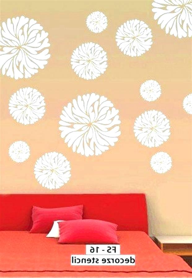 Bedroom Asian Paints Wall Design Stencils Wall Paint - Asian Paints Stencils For Hall , HD Wallpaper & Backgrounds