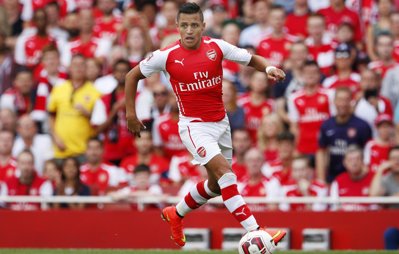 Photo Wallpaper Football, London, Puma, Arsenal, Alexis, - Arsenal F.c. , HD Wallpaper & Backgrounds