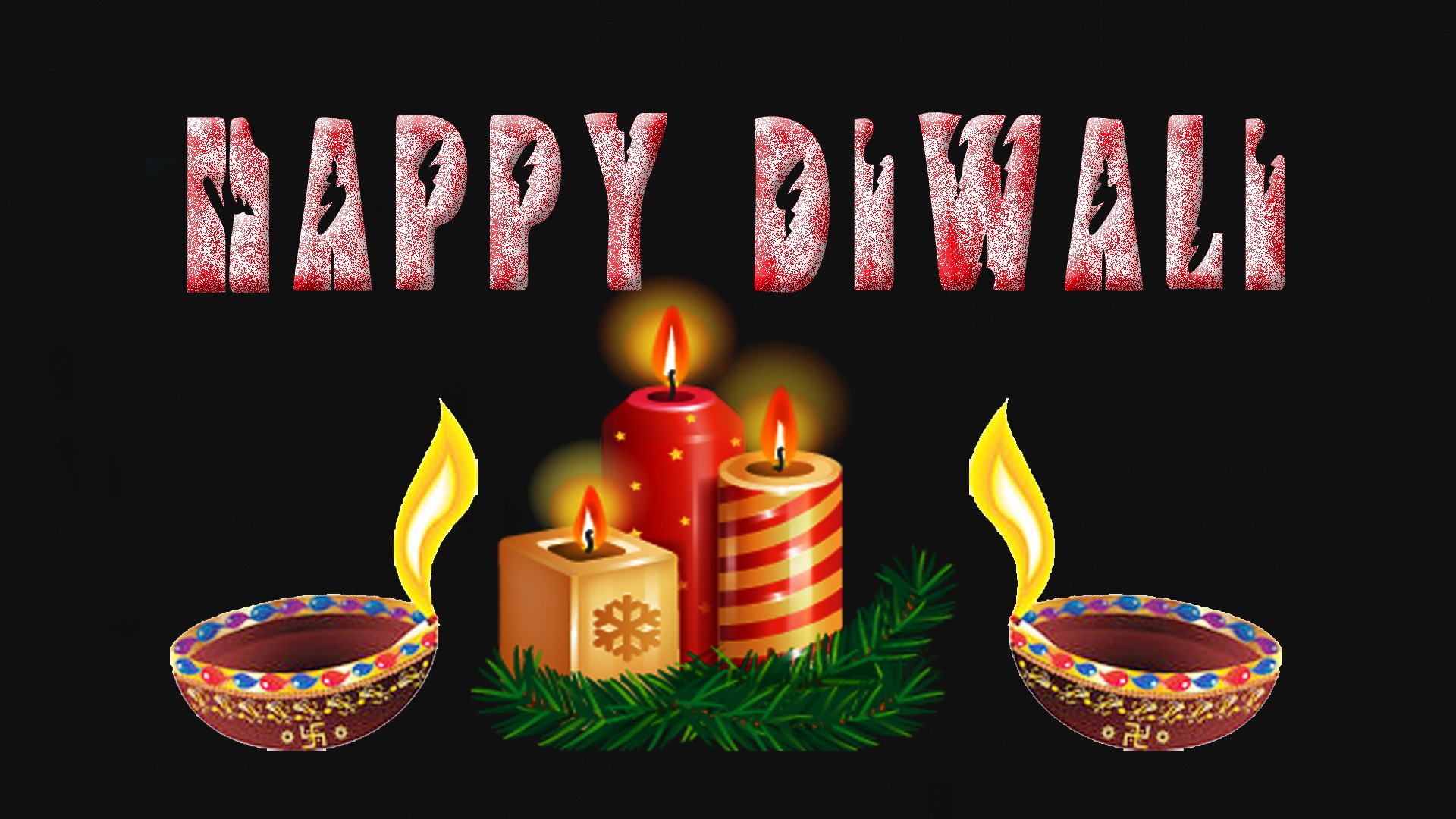 Happy Diwali Widescreen Wallpapers - Decoration , HD Wallpaper & Backgrounds