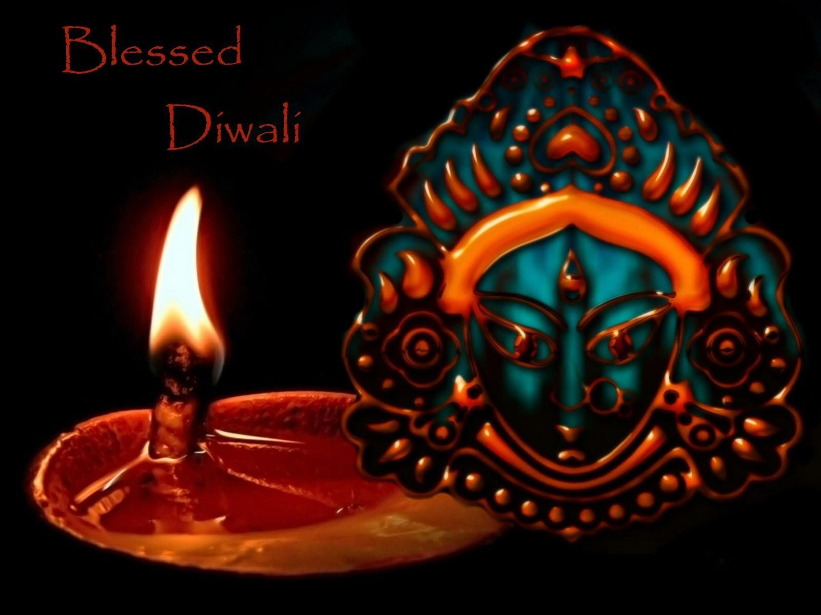 Diwali Wallpaper Full Size Desktop - Happy Diwali And Kali Puja , HD Wallpaper & Backgrounds