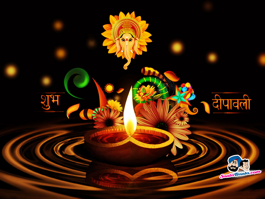 Download Wallpaper Diwali - Happy Diwali 3d , HD Wallpaper & Backgrounds