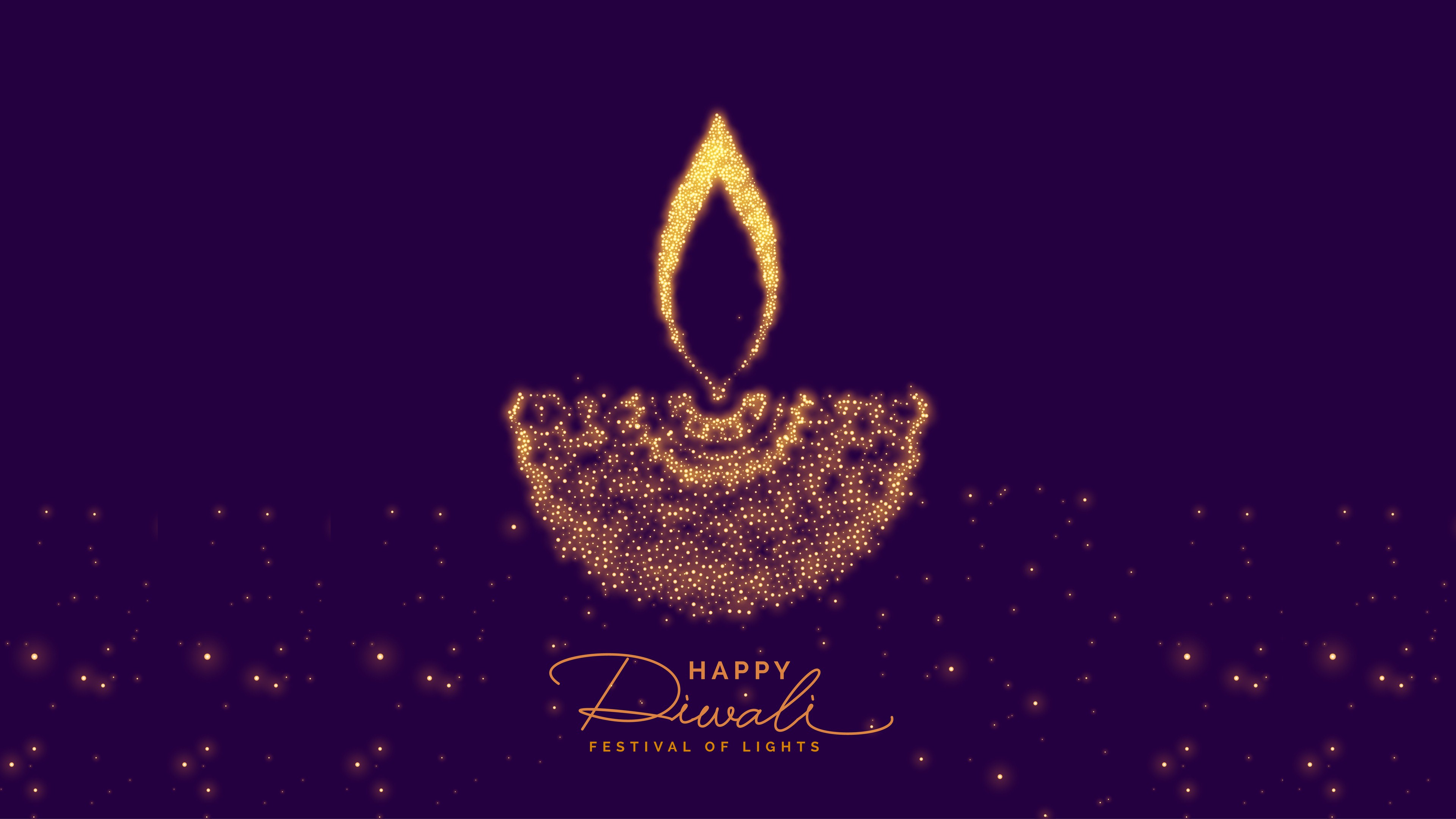 Happy Diwali Festival Of Lights 4k 2018 Background - Happy Diwali Mobile Wallpaper Hd , HD Wallpaper & Backgrounds