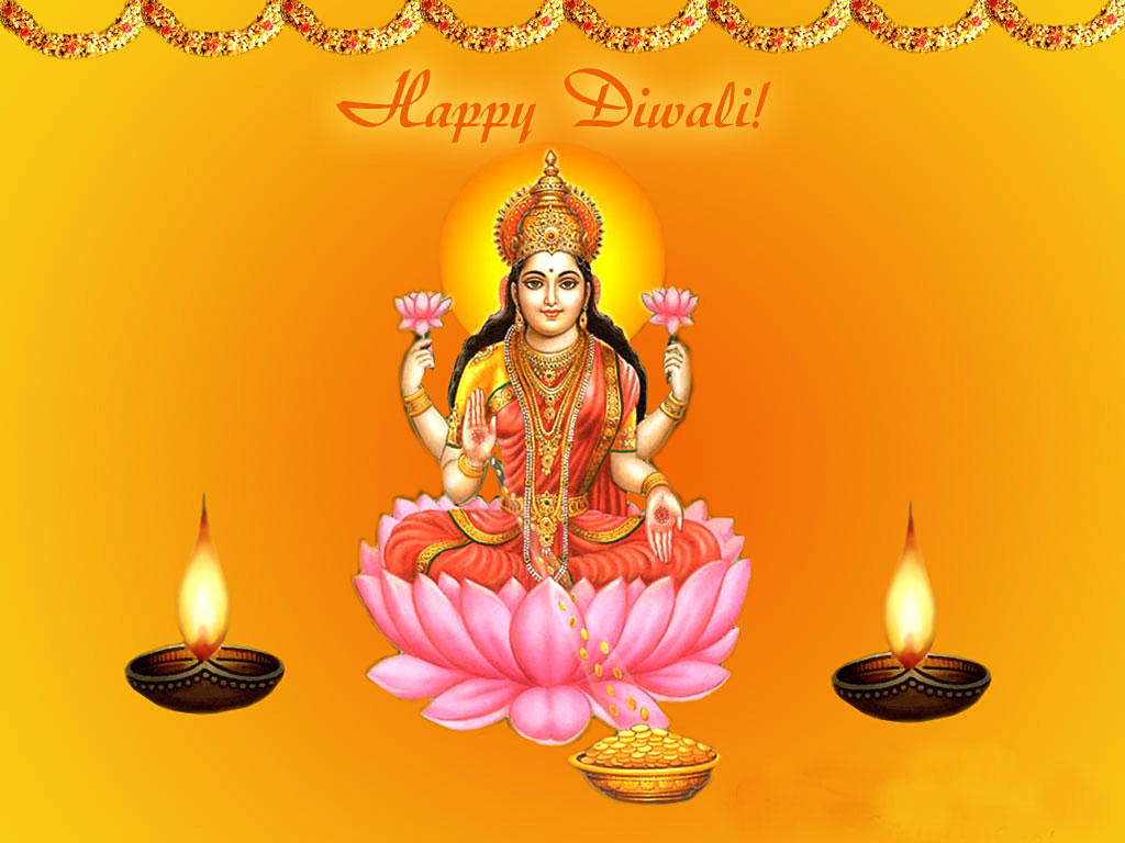 Laxmi Live Wallpaper - Happy Diwali Laxmi Mata , HD Wallpaper & Backgrounds