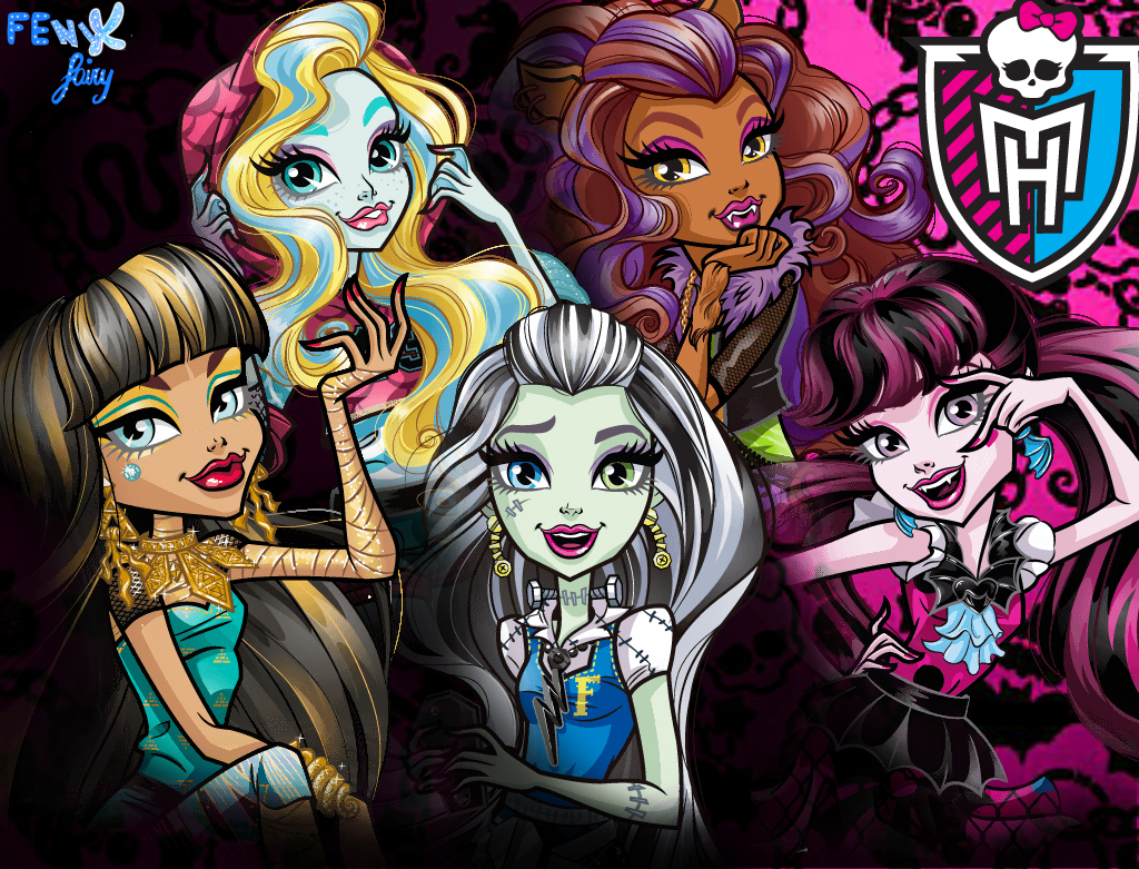 Monster High Wallpaper - Monster High , HD Wallpaper & Backgrounds