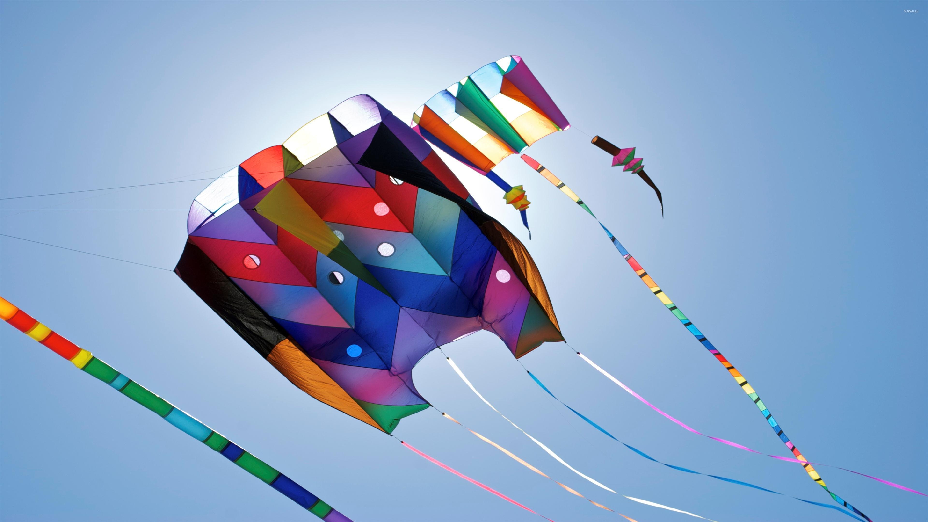 Kites At Makar Sankranti Wallpaper - Happy Pongal Kite , HD Wallpaper & Backgrounds