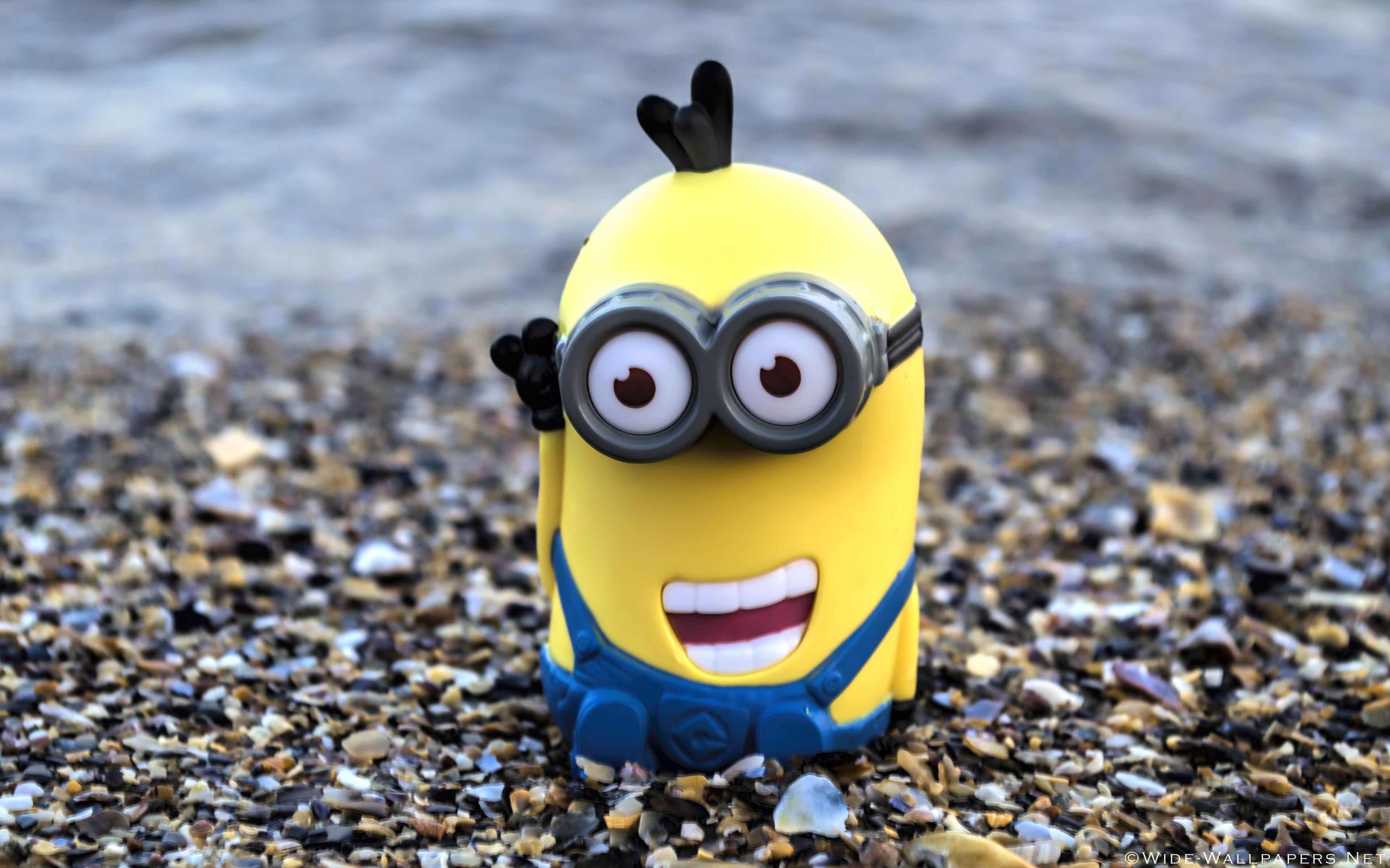 Minions - Cute Minions Wallpaper Hd For Desktop , HD Wallpaper & Backgrounds