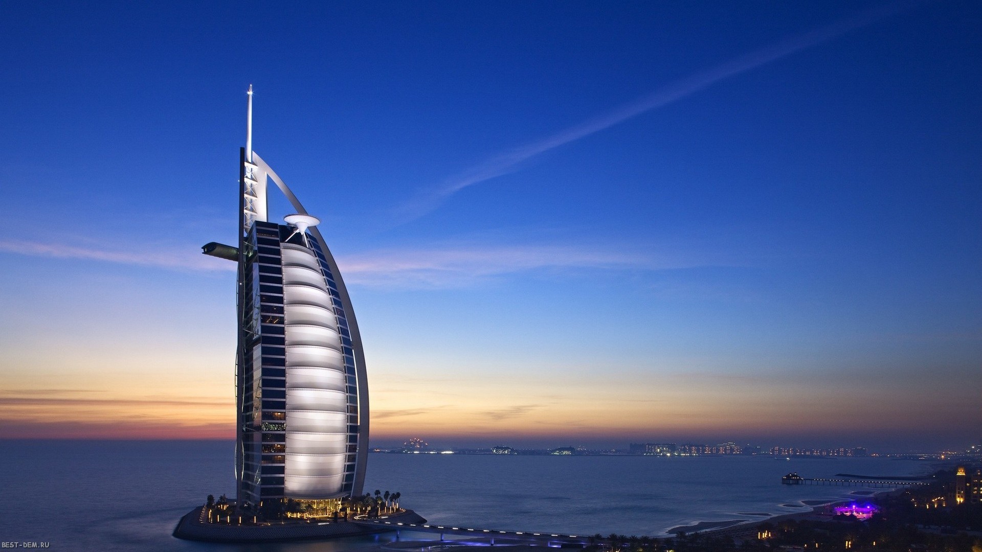 Burj - Burj Al Arab Hotel Hd , HD Wallpaper & Backgrounds