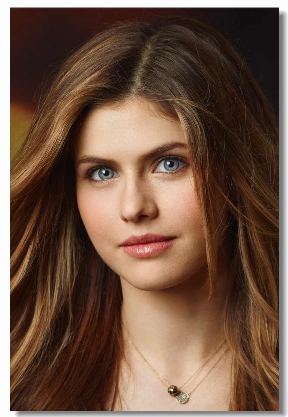 Custom Canvas Wall Mural Alexandra Daddario Poster Alexandra