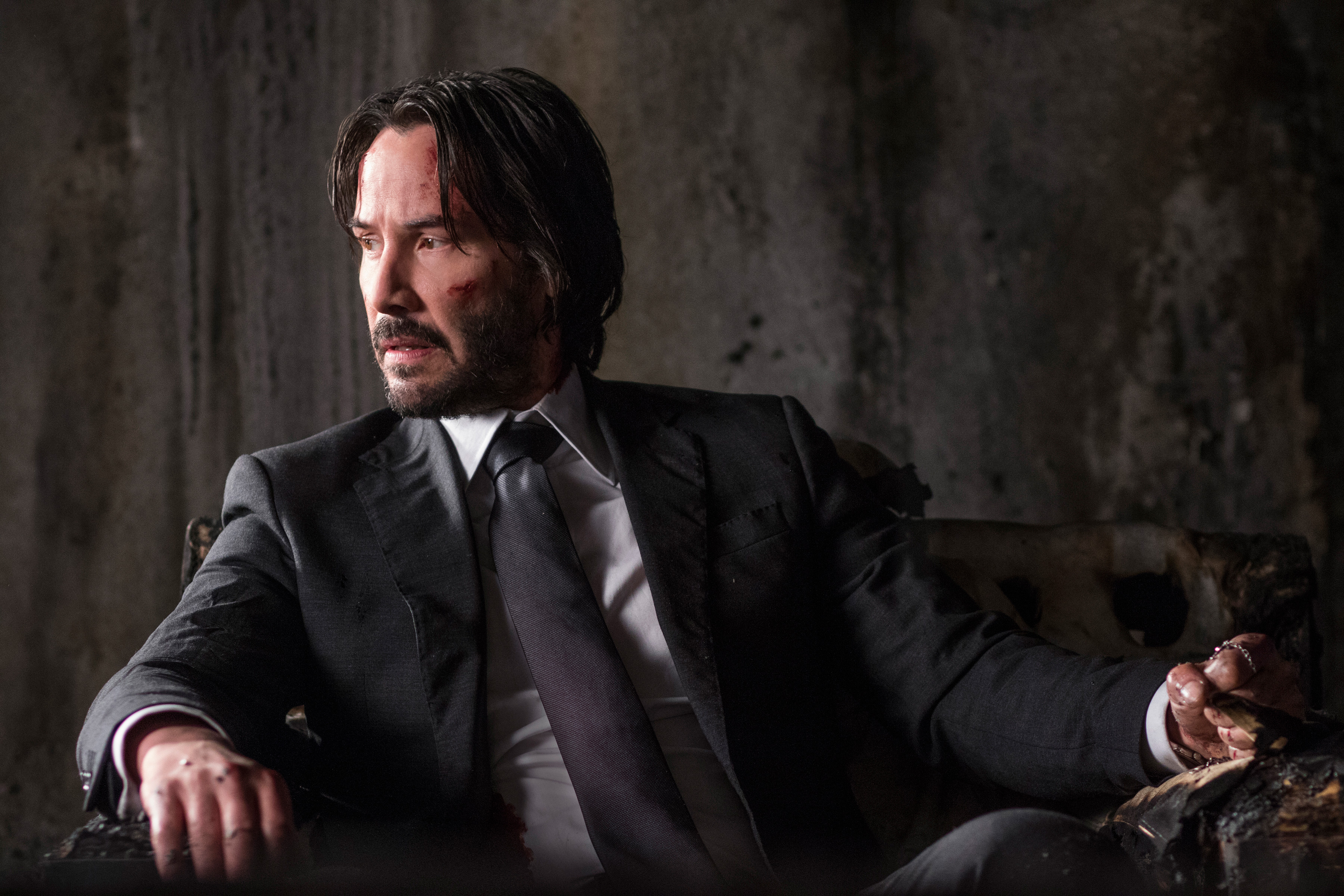 2017 John Wick Chapter - Keanu Reeves En John Wick , HD Wallpaper & Backgrounds