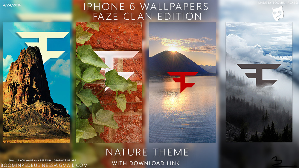 Iphone 6s Wallpaper For @fazeclan - Cool Faze Logo Iphone , HD Wallpaper & Backgrounds