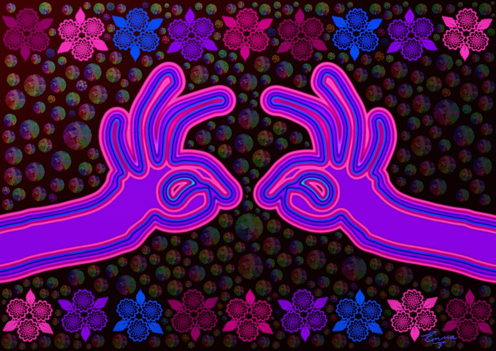 Trippy Alien Full Hd Wallpaper - Wallpaper , HD Wallpaper & Backgrounds