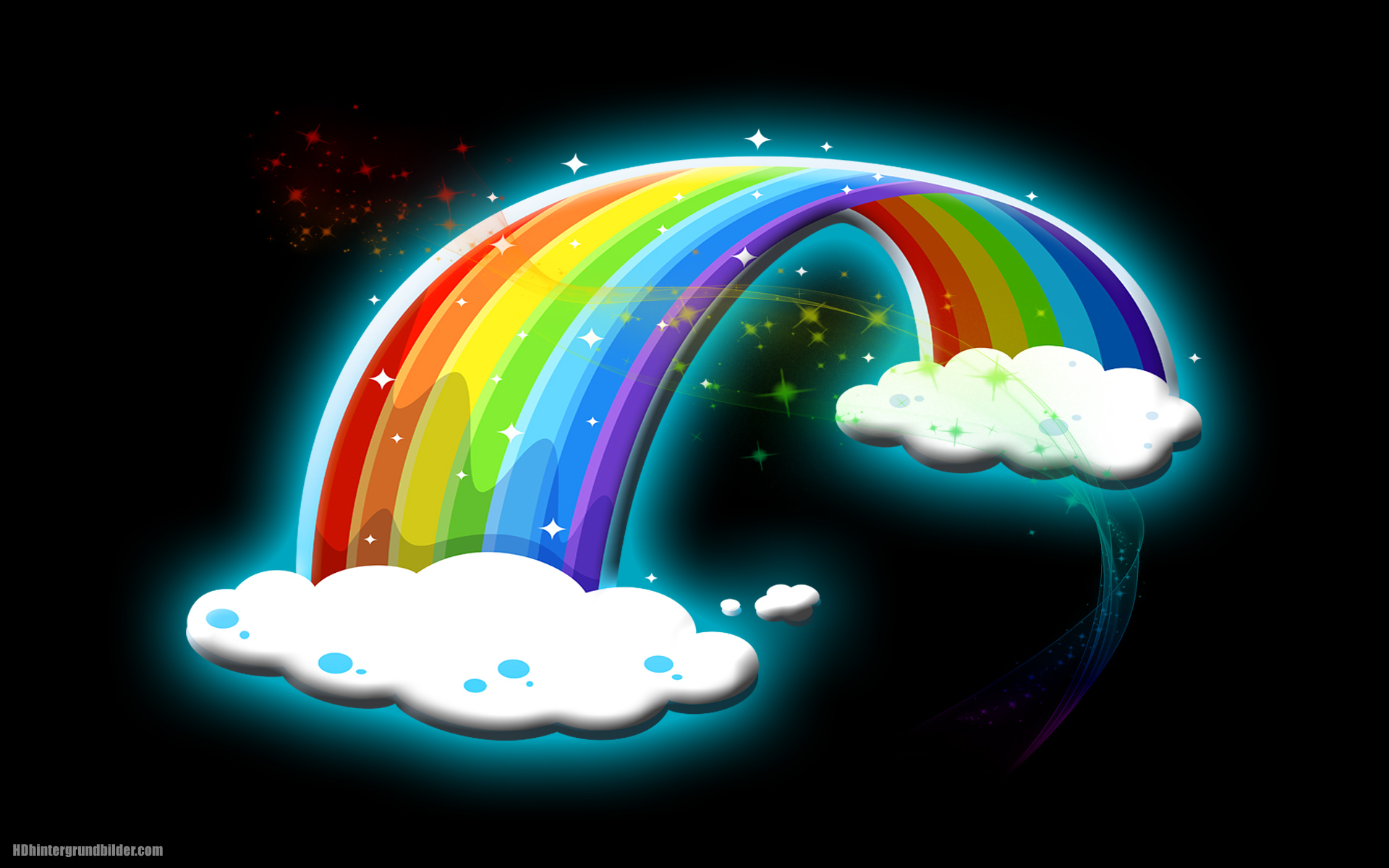 Regenbogen Wallpaper - Graphic Design , HD Wallpaper & Backgrounds