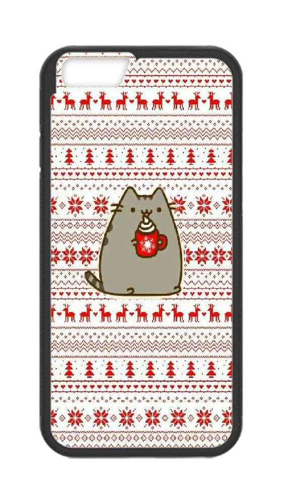 Custom Iphone 6,6s Case,christmas Wallpapers Hard Plastic - Christmas Pattern Wallpaper Iphone , HD Wallpaper & Backgrounds