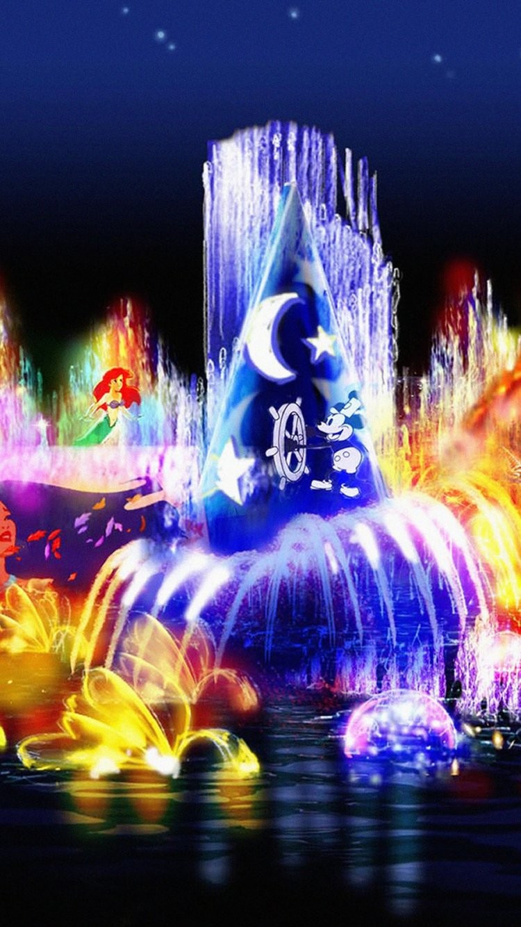 Disney Christmas Wallpaper Iphone - Disney World Of Color , HD Wallpaper & Backgrounds