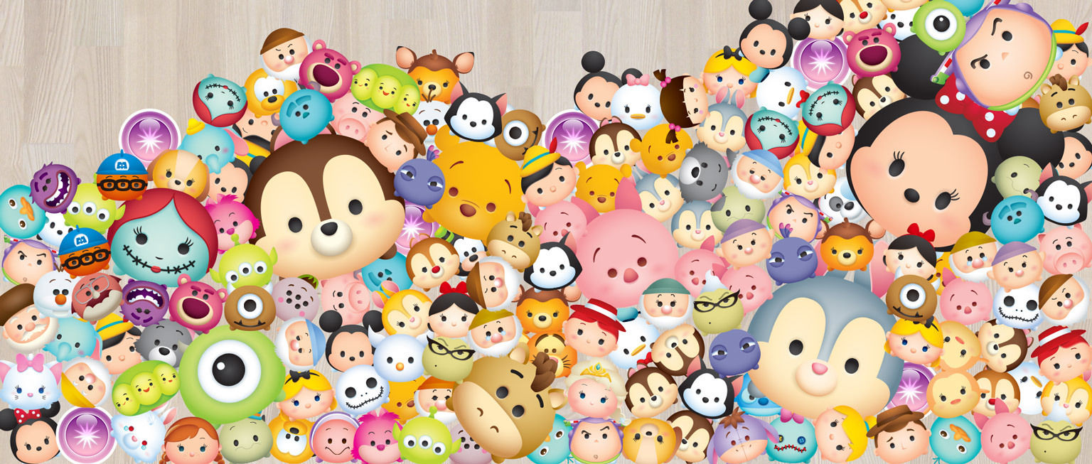 Tsum Header - Tsum Tsum , HD Wallpaper & Backgrounds