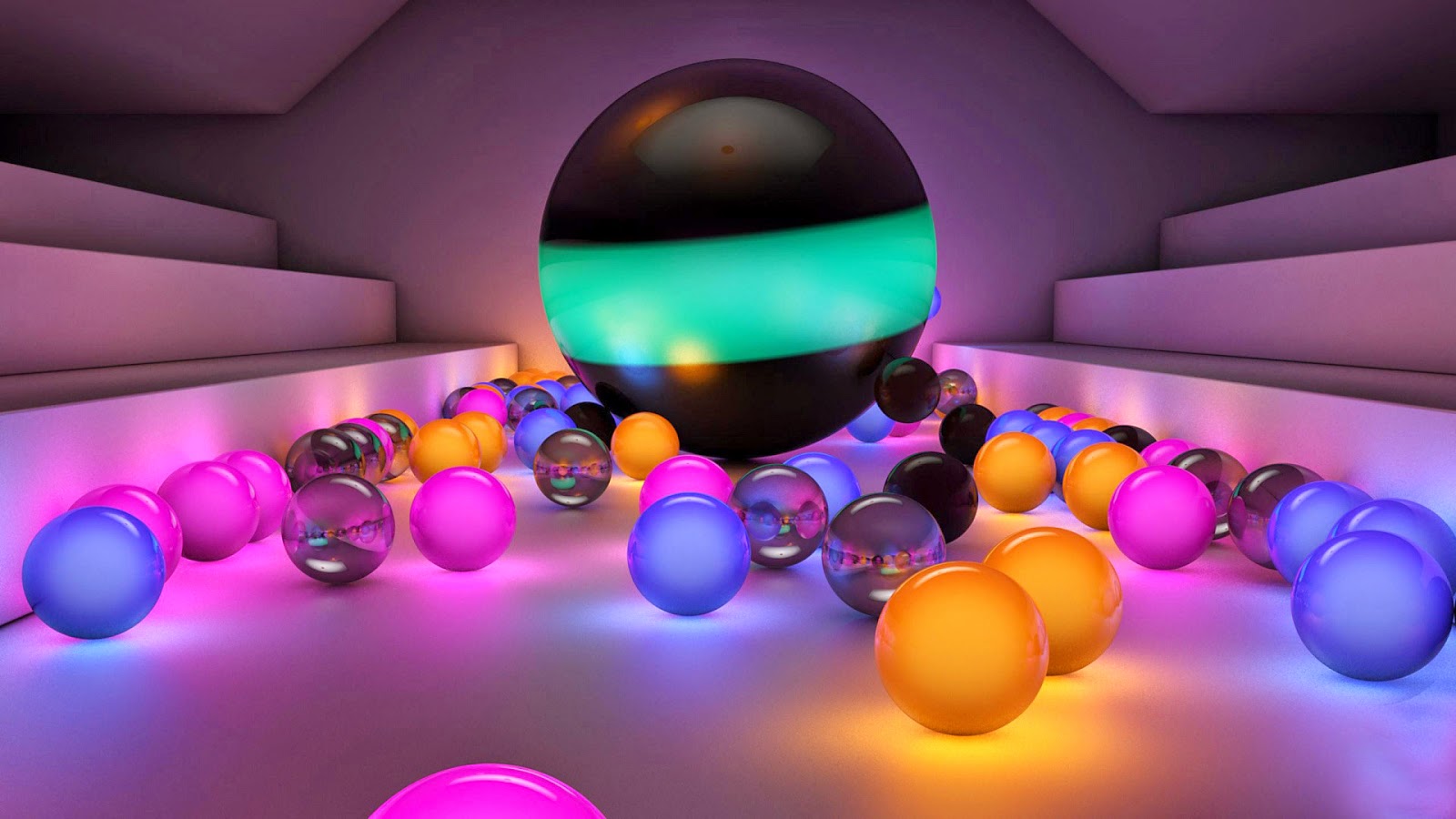 Android Apps On Google Play - 3d Ball Background , HD Wallpaper & Backgrounds