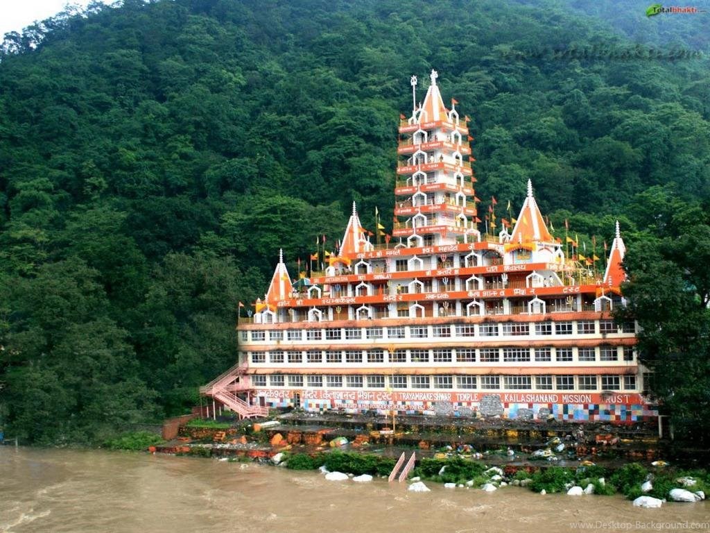 Totalbhakti Wallpapers Section Is Related To All Festivals, - Lakshman Jhula Temple , HD Wallpaper & Backgrounds