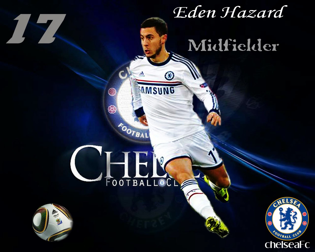 Eden Hazard Wallpaper Image Photo Chelsea Fc Midfielder - Chelsea Fc , HD Wallpaper & Backgrounds