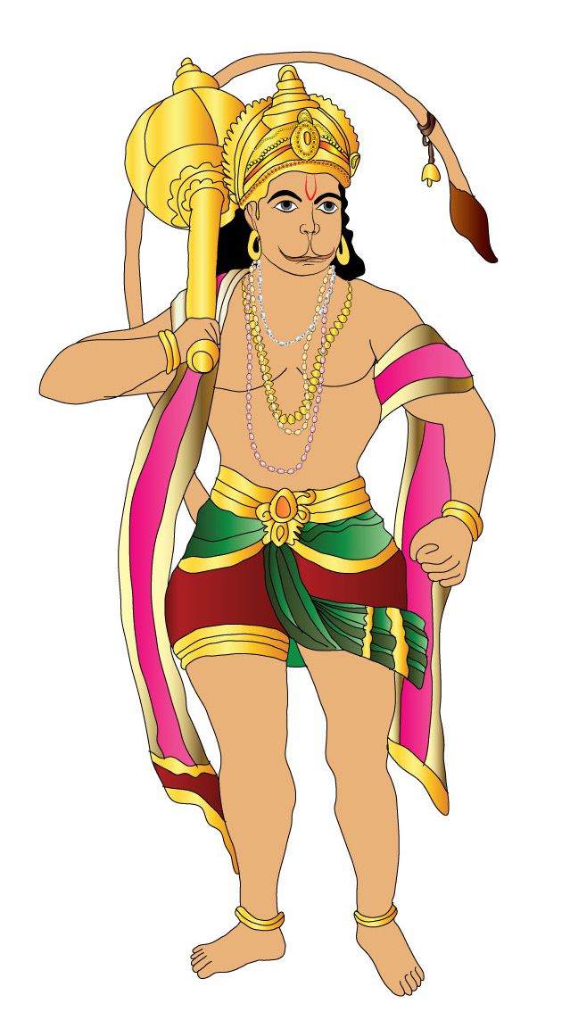 Jay Veer Hanuman Ji Photo Wallpaper - Cartoon , HD Wallpaper & Backgrounds