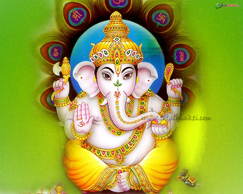Bhakti Wallpaper Free Download - Ganesh Ji , HD Wallpaper & Backgrounds