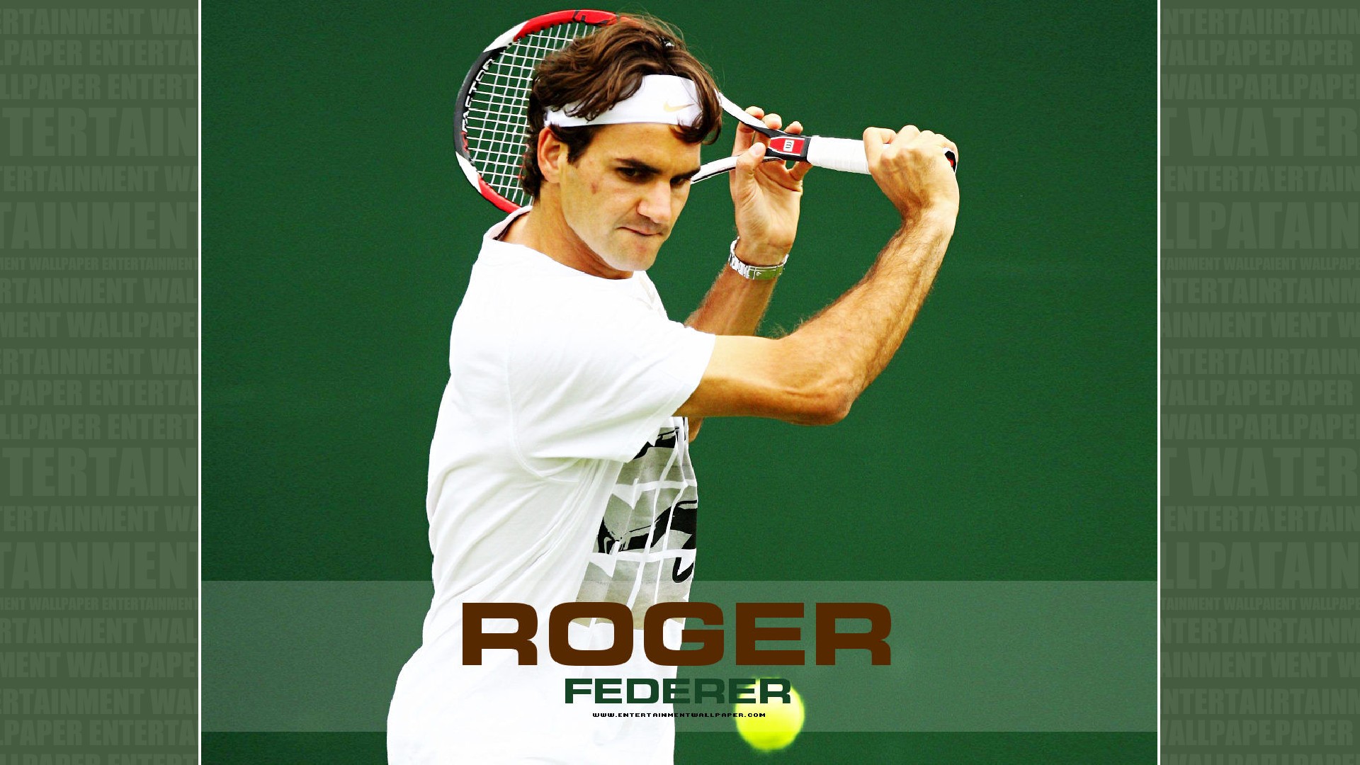 Roger Federer Wallpaper - Roger Federer Wallpaper White , HD Wallpaper & Backgrounds