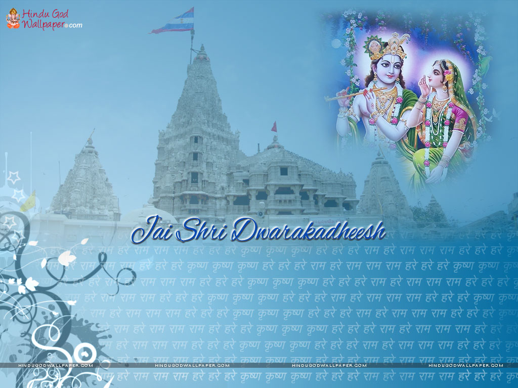 Bhakti Wallpaper Download - Dwarkadhish Temple , HD Wallpaper & Backgrounds