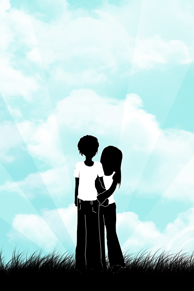 Images Cute Couple Wallpapers For Iphone - Sad Couple , HD Wallpaper & Backgrounds
