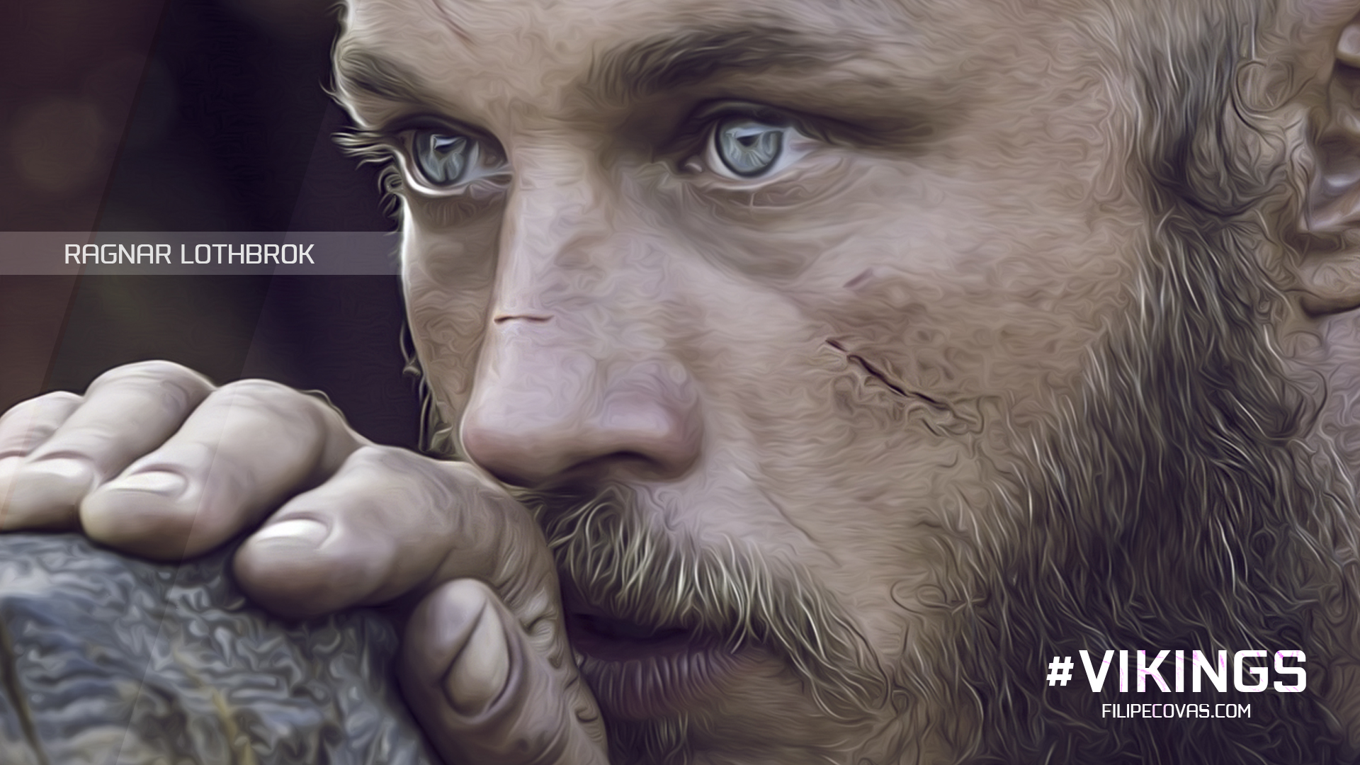 Ragnar Wallpaper - Ragnar Lothbrok Eyes , HD Wallpaper & Backgrounds