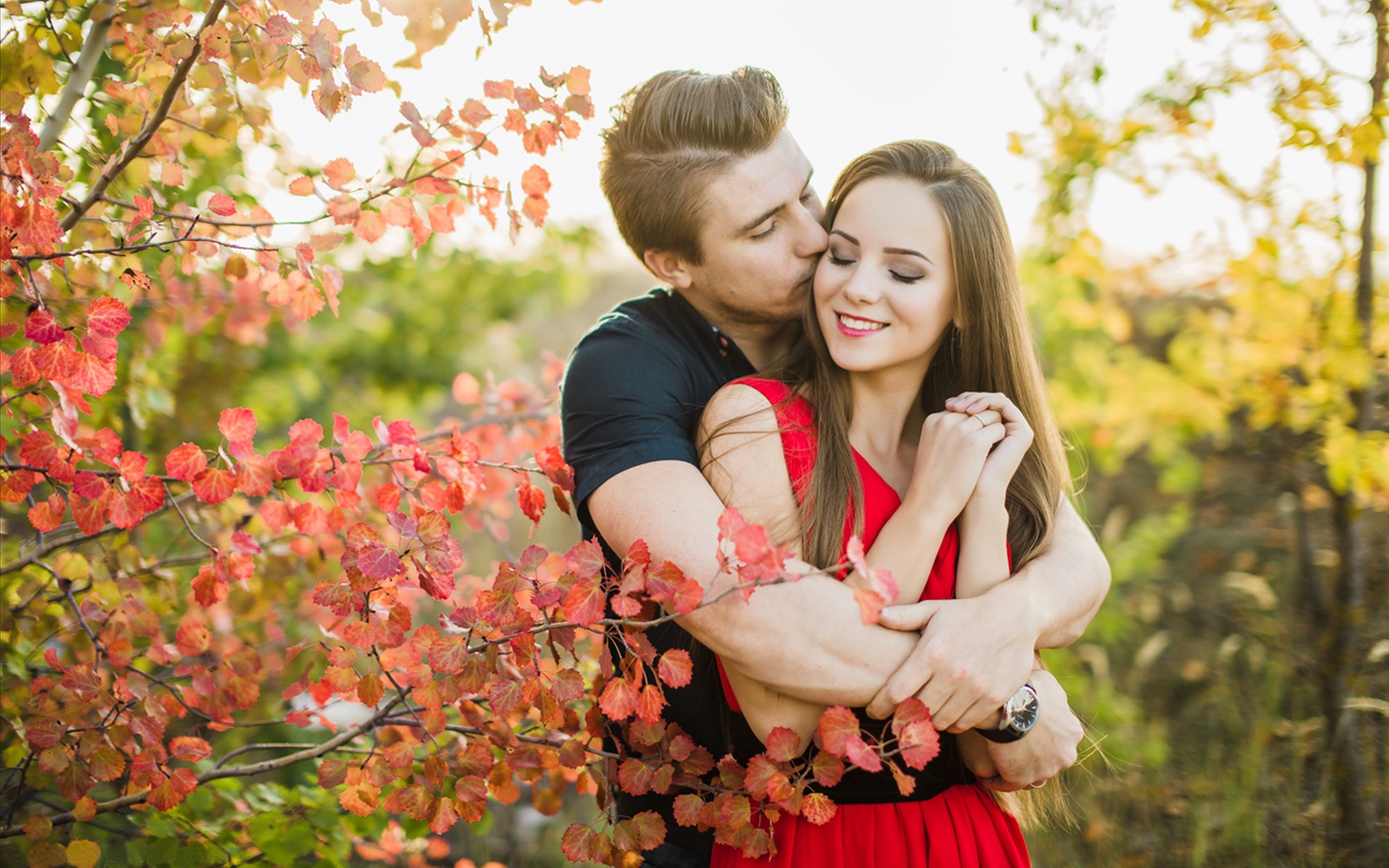 Romantic Couple - Hd Couple Wallpaper Download , HD Wallpaper & Backgrounds