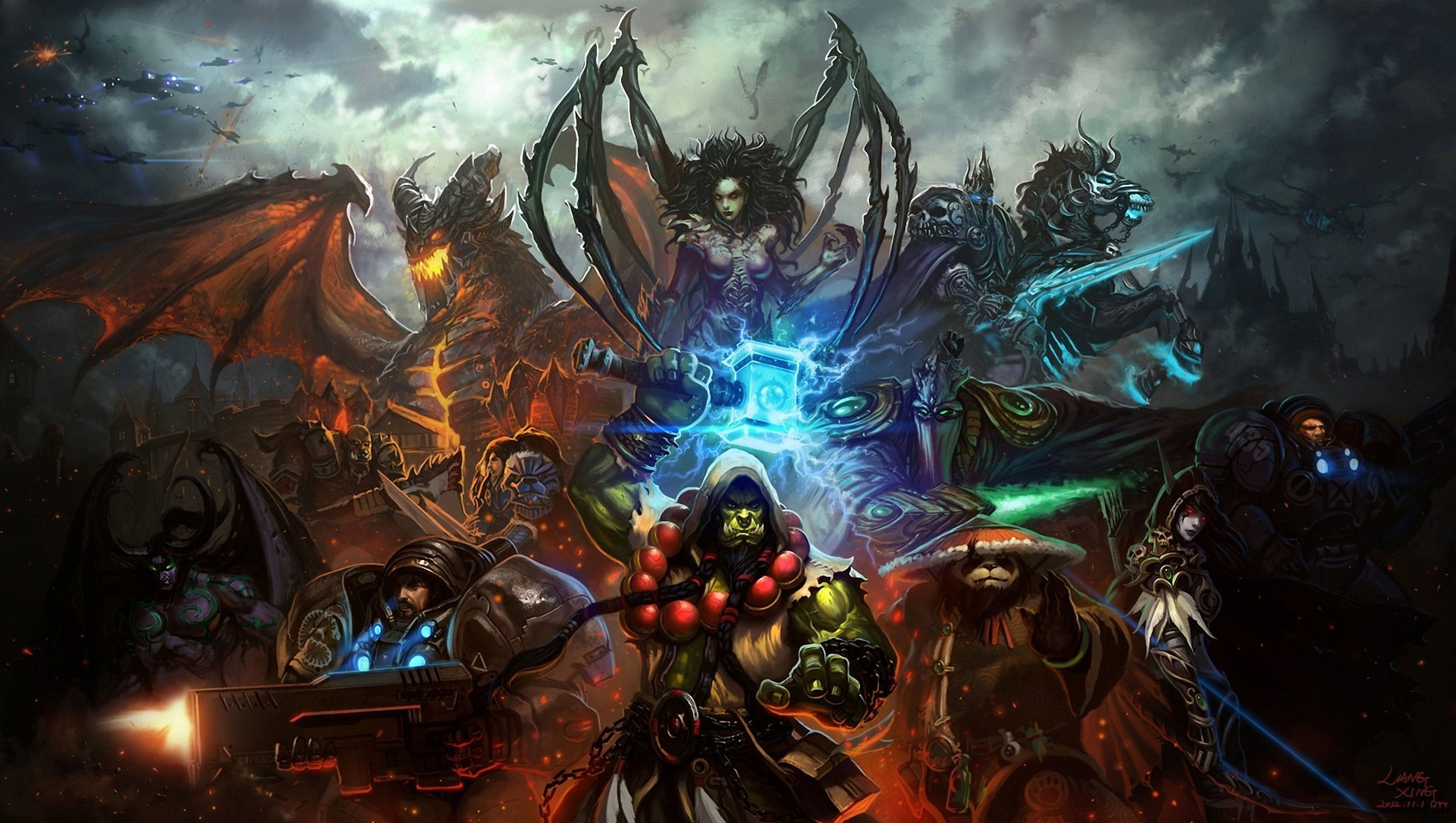 Hd Wallpaper - Heroes Of The Storm , HD Wallpaper & Backgrounds