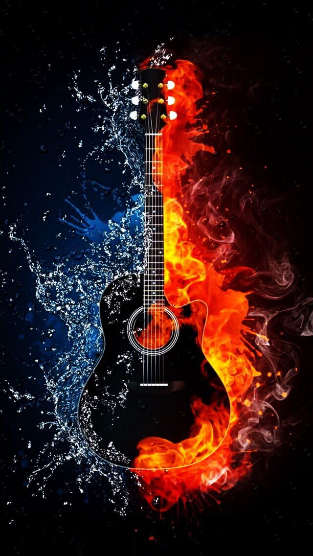 Musical Instruments On Fire , HD Wallpaper & Backgrounds