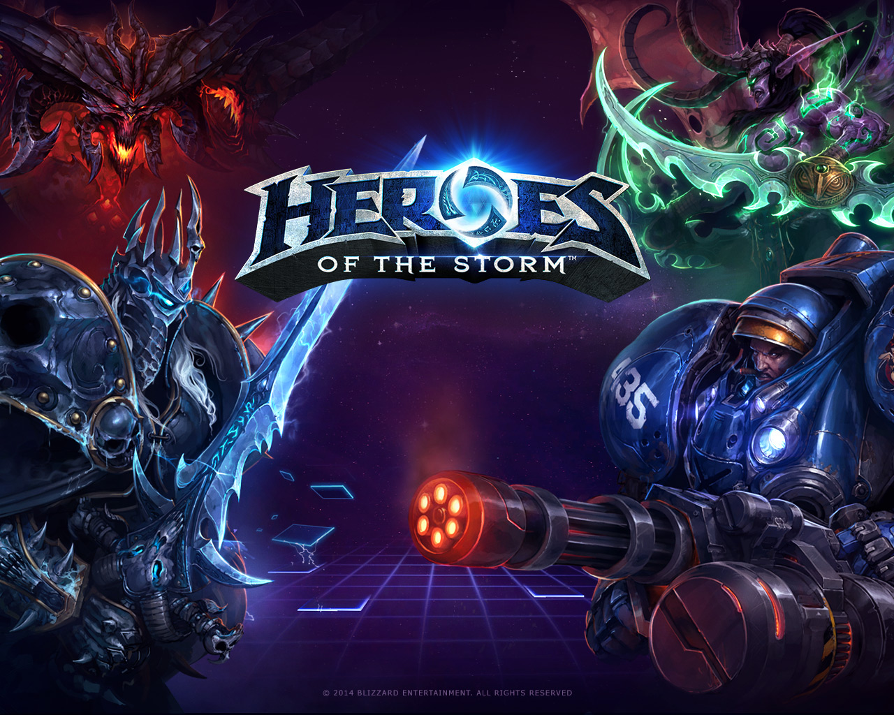 Heroes Of The Storm Wallpapers - Heroes Of The Storm , HD Wallpaper & Backgrounds