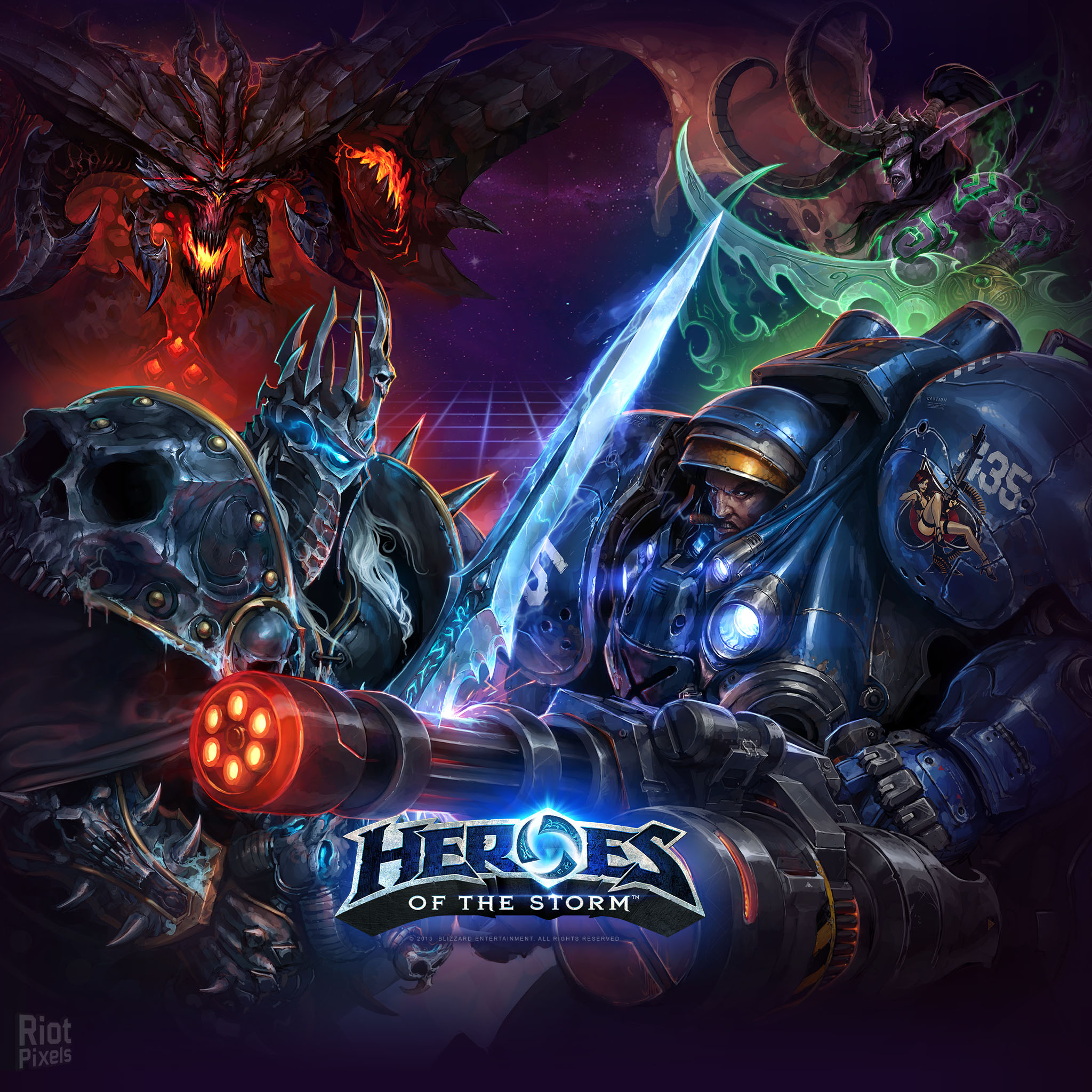 Download - Heroes Of The Storm , HD Wallpaper & Backgrounds