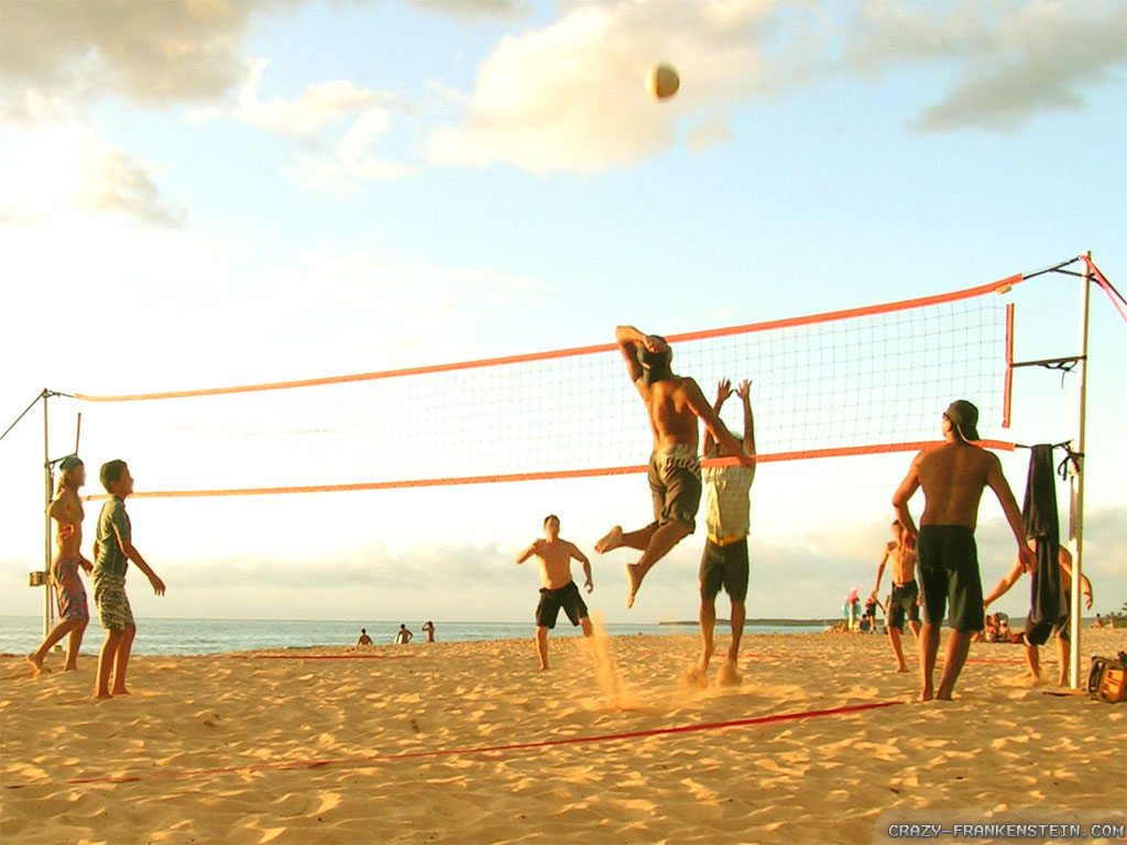 Beach Volleyball Wallpapers - Volleyball Beach , HD Wallpaper & Backgrounds