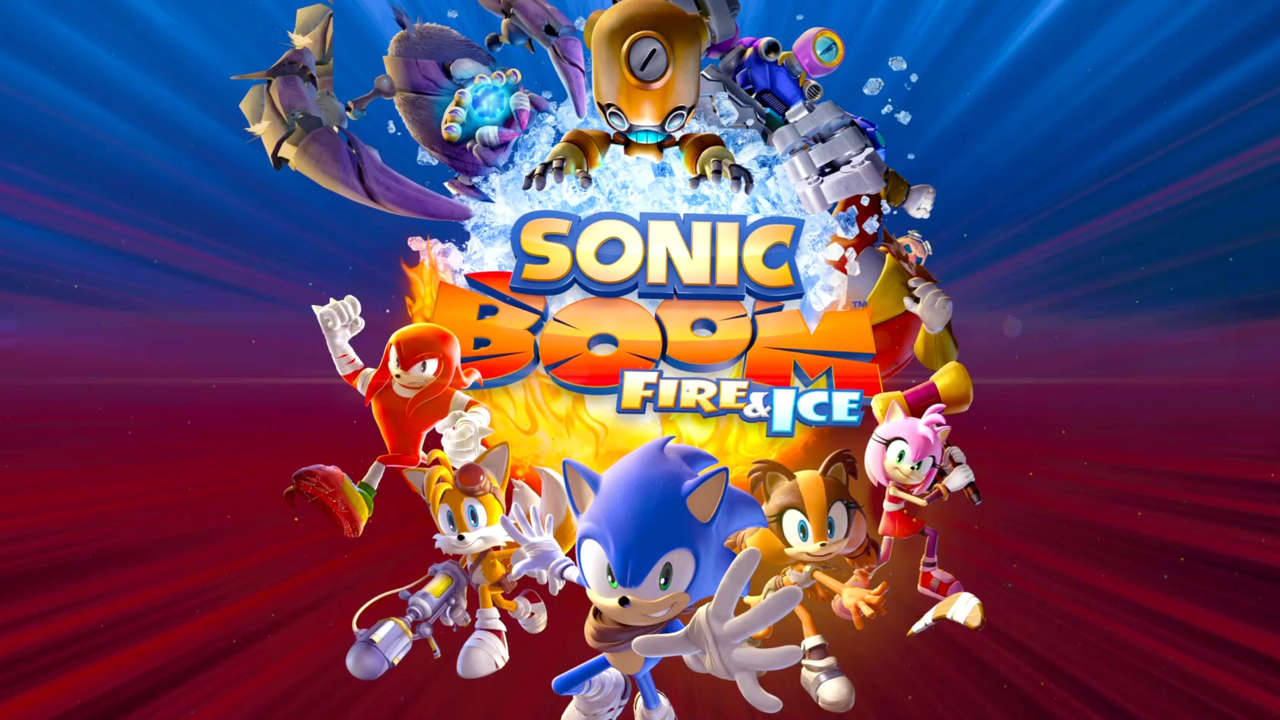 Fire & Ice Title - Sonic Boom Fire And Ice , HD Wallpaper & Backgrounds