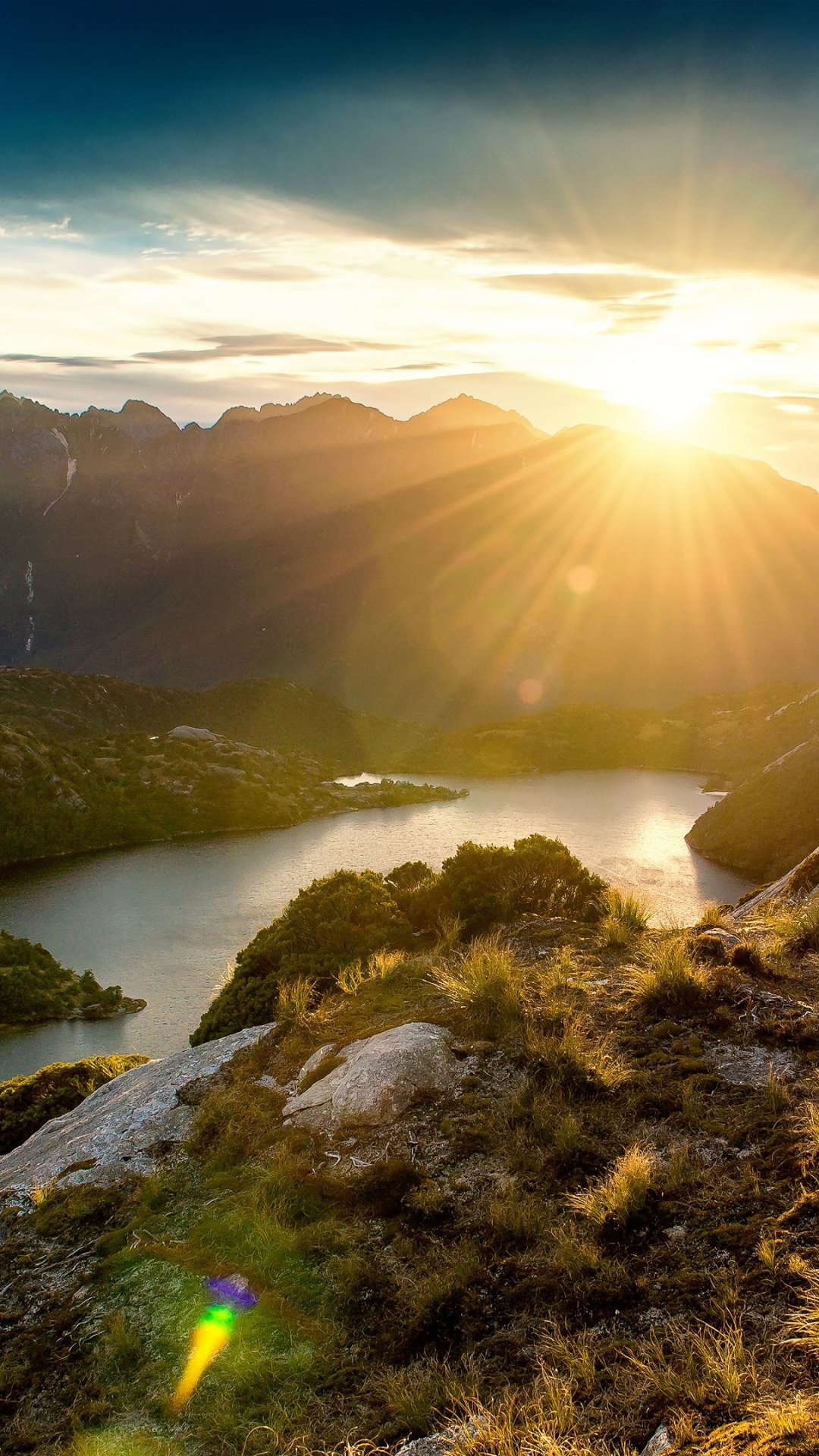 Wallpaper - New Zealand Mountains And Rivers , HD Wallpaper & Backgrounds