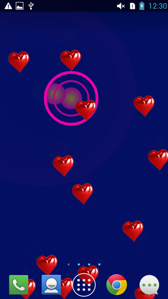 Love Touch Live Wallpaper - Heart , HD Wallpaper & Backgrounds