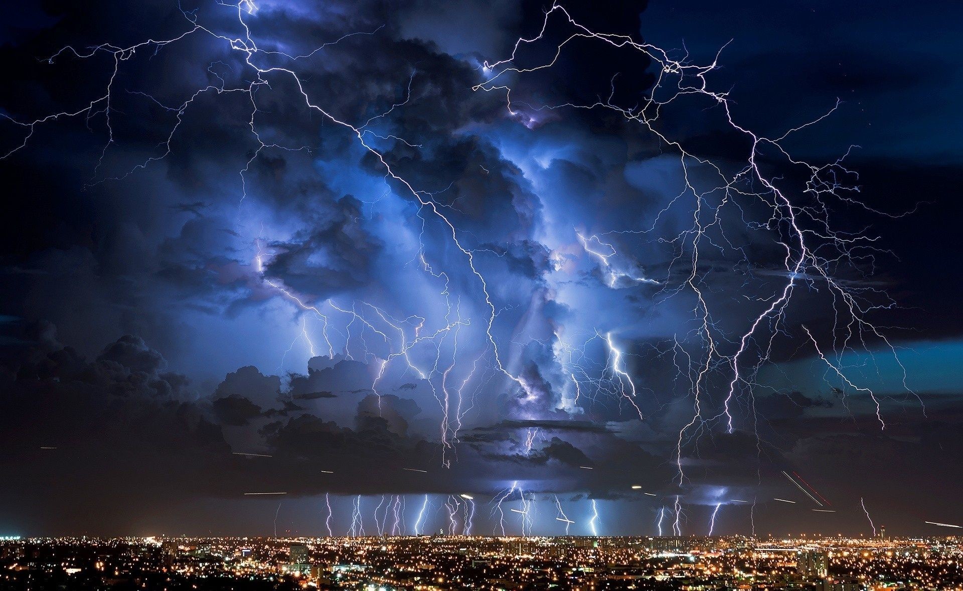 1920x1080, Animated Thunderstorm - Beautiful Lightning , HD Wallpaper & Backgrounds