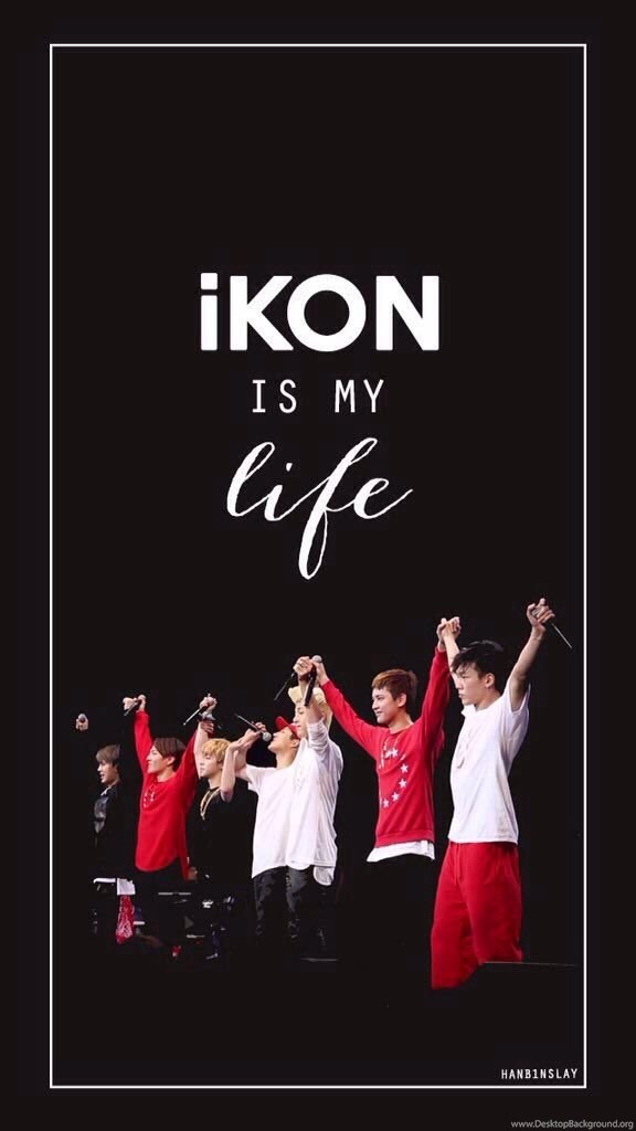 Ikon Wallpaper Hd - Ikon Is My Life , HD Wallpaper & Backgrounds