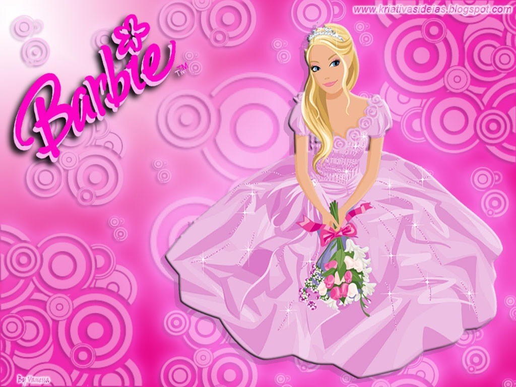 Favourite Barbie Wallpaper, Hq Backgrounds - Barbie Cartoon , HD Wallpaper & Backgrounds