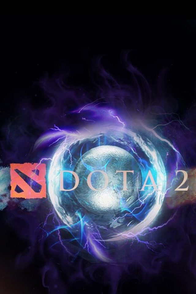 Dota 2 Logo 2 Iphone Wallpaper - Dota 2 Wide , HD Wallpaper & Backgrounds