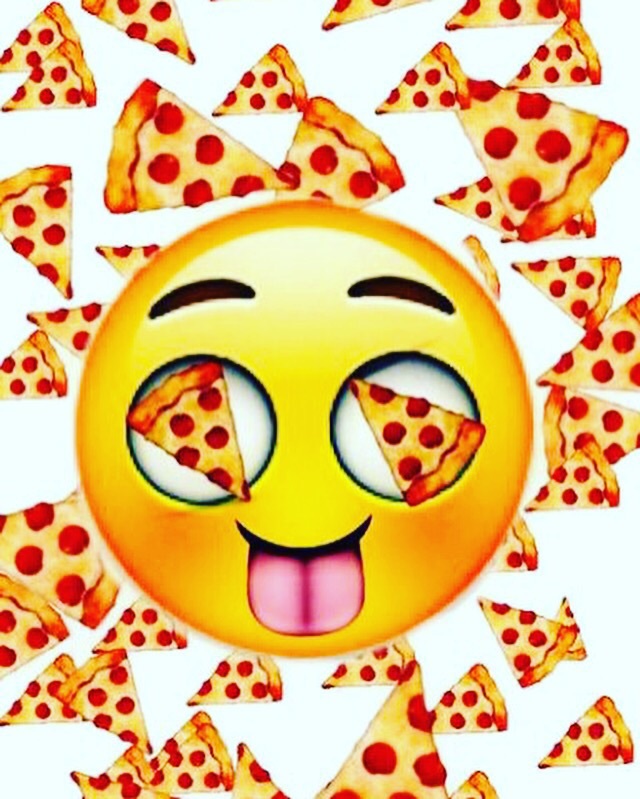27 Images About Emoji🌸💕🦄 On We Heart It - Emojis Pizza , HD Wallpaper & Backgrounds