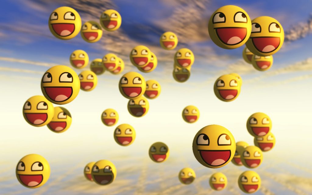 Cute Emoji Wallpapers For Girls Pic Hwb413902 - Many Happy Faces , HD Wallpaper & Backgrounds