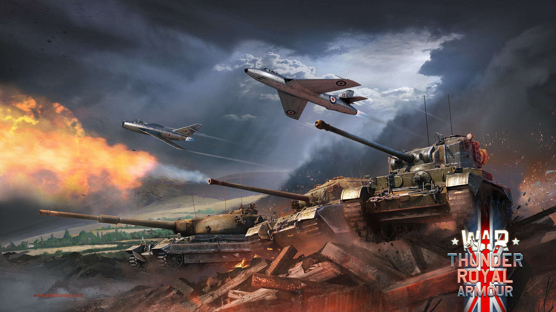 War Thunder Royal Armour Update Wallpaper - War Thunder British , HD Wallpaper & Backgrounds