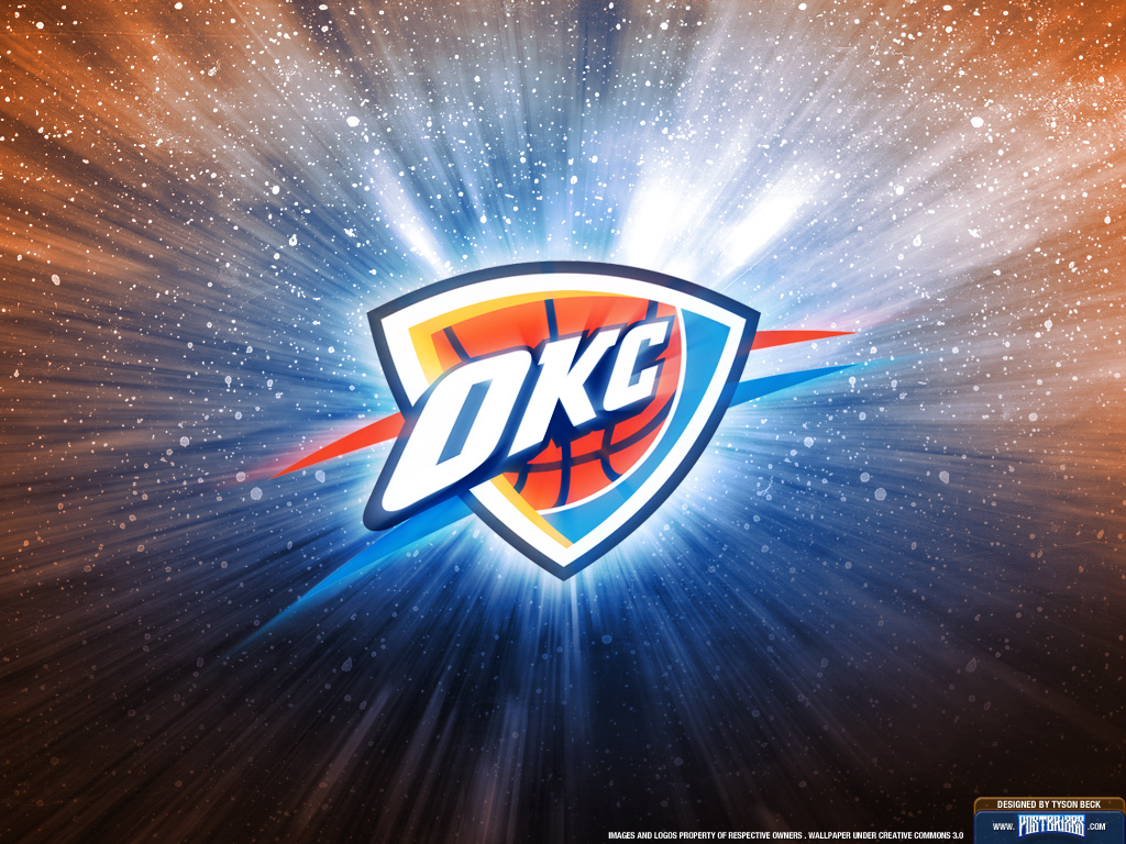 Oklahoma City Thunder Wallpapers - Oklahoma City Thunder , HD Wallpaper & Backgrounds